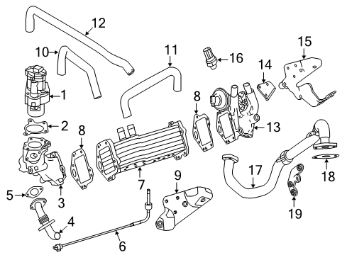 Mercedes-Benz 000-905-84-11-87 Oxygen Sensor