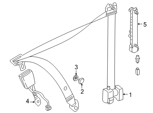 Mercedes-Benz 203-860-02-11 Mount Plate