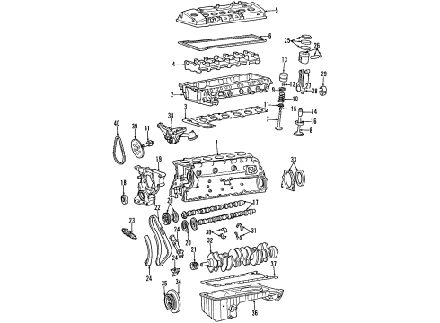 Mercedes-Benz 606-010-28-05 Cylinder Block