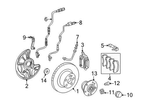 Mercedes-Benz 230-421-09-12 Rotor