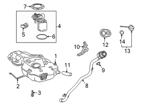 Mercedes-Benz 094-990-48-03 Filler Hose Clamp