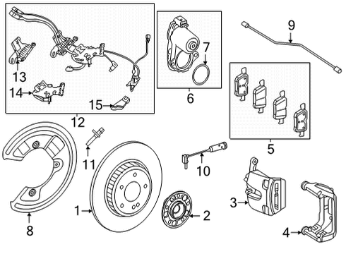 Mercedes-Benz 223-423-89-00 Caliper