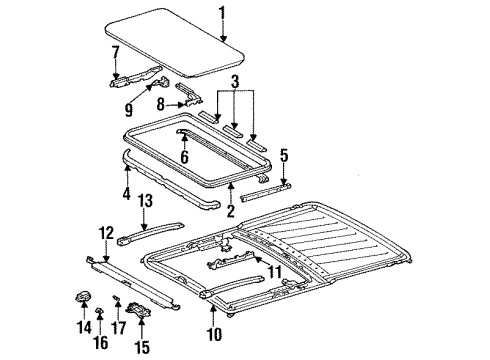 Mercedes-Benz 126-780-10-21 Panel