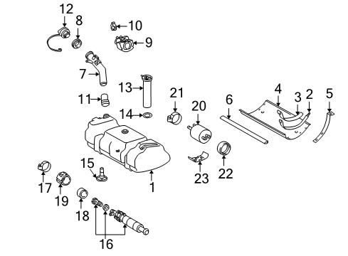 Mercedes-Benz 275-905-00-00 Oil Pressure Sending Unit