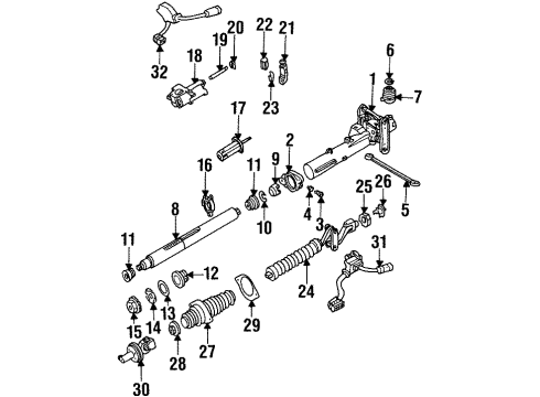 Mercedes-Benz 140-460-04-22 Jacket Clamp