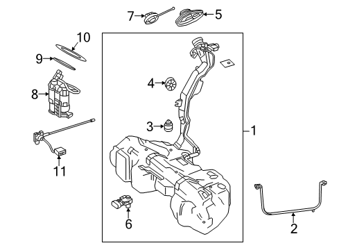 Mercedes-Benz 222-300-34-00 Pedal Travel Sensor