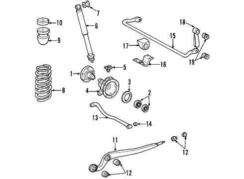 Mercedes-Benz 009-981-41-05 Front Wheel Bearing