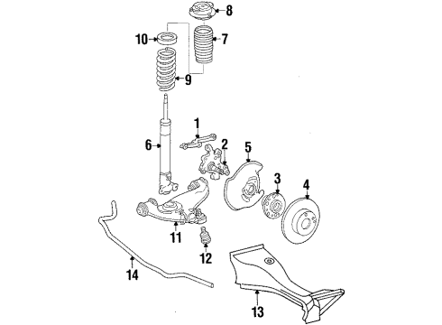 Mercedes-Benz 000-421-71-86-64 Caliper Overhaul Kit