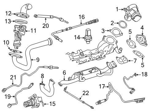 Mercedes-Benz 221-470-02-59 Vapor Canister