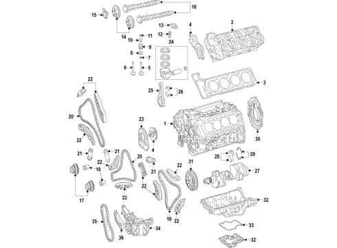 Mercedes-Benz 177-010-37-08 Rear Main Seal Retainer