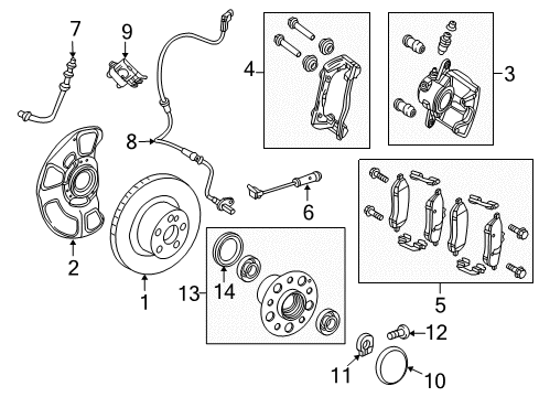 Mercedes-Benz 009-431-57-12 Modulator Valve