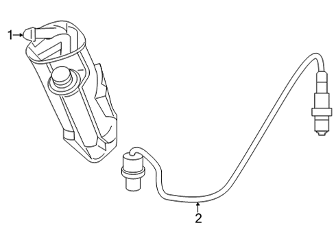 Mercedes-Benz 177-010-16-10 Oil/Air Separator