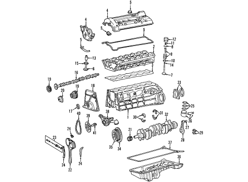 Mercedes-Benz 104-180-63-10 Oil Filter Housing