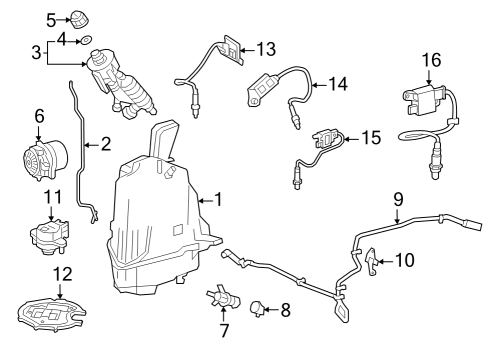 Mercedes-Benz 651-142-03-80 EGR Pipe Gasket