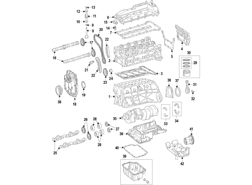 Mercedes-Benz 651-997-00-46 Front Cover Seal