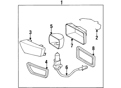 Mercedes-Benz 140-826-22-80 Cap Seal