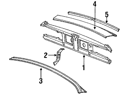 Mercedes-Benz 107-616-04-31 Mount Bracket