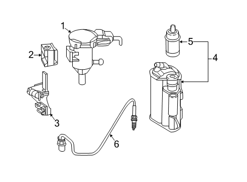 Mercedes-Benz 276-010-71-11 Oil/Air Separator