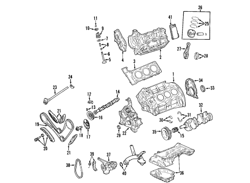 Mercedes-Benz 272-030-14-01 Crankshaft