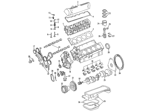 Mercedes-Benz 116-050-47-24 Valve Guide