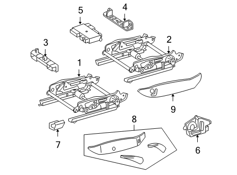 Mercedes-Benz 171-910-13-36 Adjuster