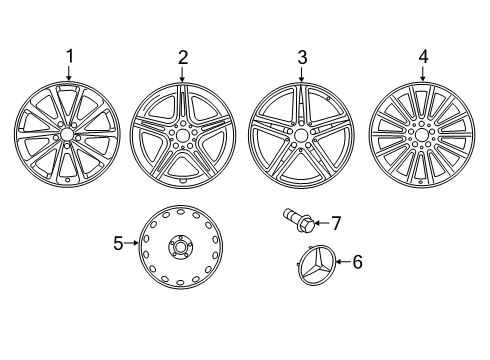 Mercedes-Benz 177-401-20-00-7X23 Wheel