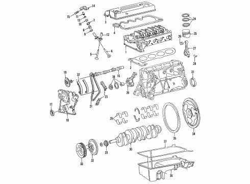 Mercedes-Benz 124-240-16-17 Front Mount