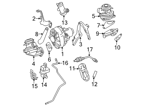 Mercedes-Benz 002-540-18-97 Shut-Off Solenoid