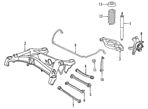 Mercedes-Benz 124-324-28-04 Coil Spring