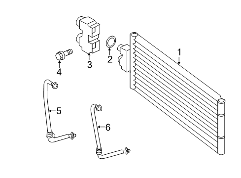 2015 Mercedes-Benz C63 AMG Trans Oil Cooler Diagram