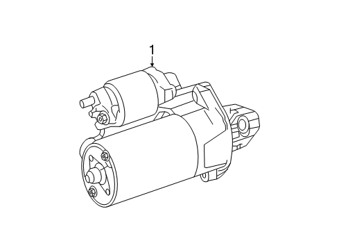 2015 Mercedes-Benz ML63 AMG Starter, Electrical Diagram