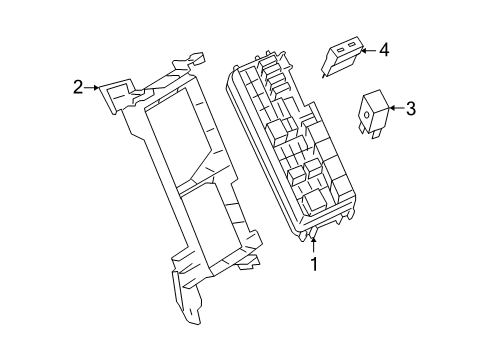 2007 Mercedes-Benz GL450 Fuse & Relay