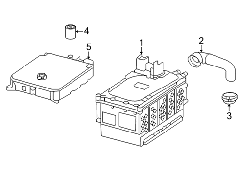 2021 Mercedes-Benz GLS63 AMG Battery Diagram 1