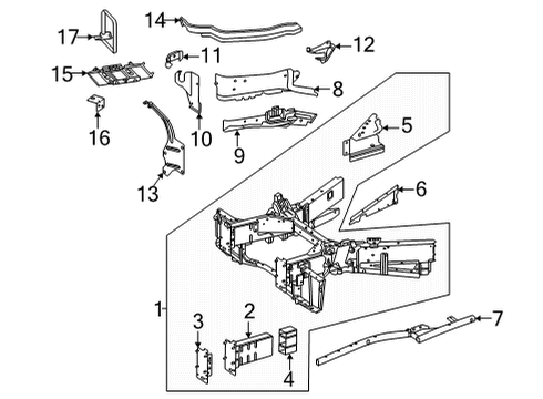 Inner Reinforcement Diagram for 190-620-07-02