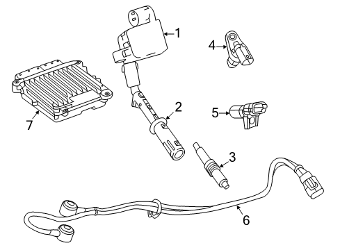 2019 Mercedes-Benz S560 Powertrain Control Diagram 1