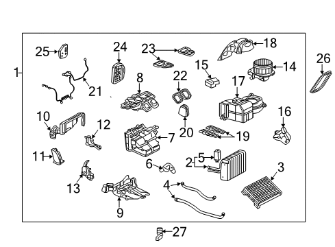 A/C Hoses Diagram for 230-830-43-15