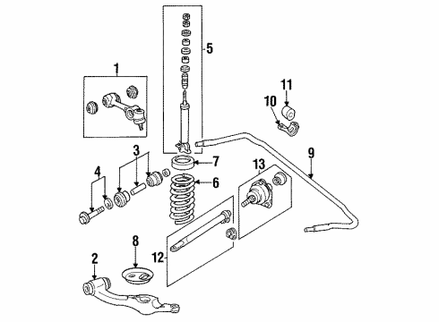 Control Arm Diagram for 123-330-56-07