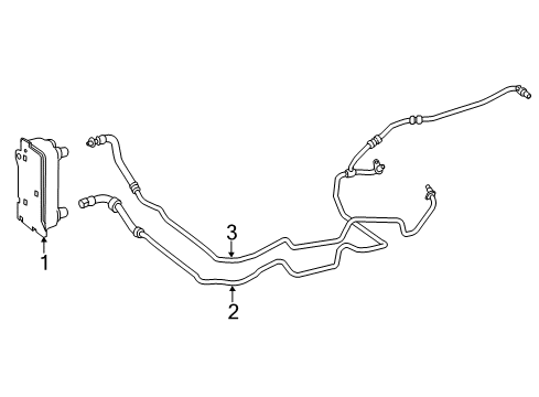 2015 Mercedes-Benz S65 AMG Trans Oil Cooler Diagram