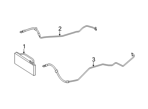 2012 Mercedes-Benz CL550 Trans Oil Cooler