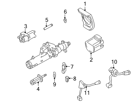 1997 Mercedes-Benz E320 Cruise Control System Diagram