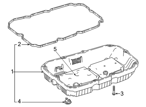 2020 Mercedes-Benz GLC350e Automatic Transmission, Maintenance Diagram