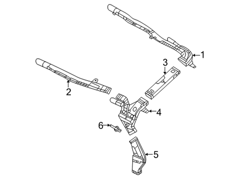 2022 Mercedes-Benz GLS450 Ducts Diagram 2