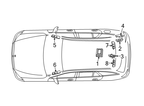 2018 Mercedes-Benz E63 AMG S Antenna & Radio Diagram 2