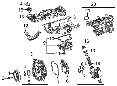 2021 Mercedes-Benz E53 AMG Intake Manifold Diagram 1