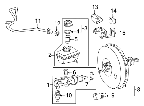 2000 Mercedes-Benz ML430 Stability Control Diagram 1