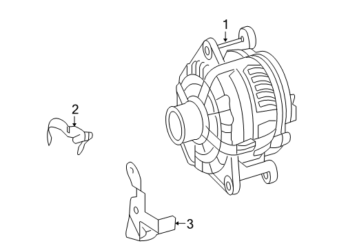 2011 Mercedes-Benz ML63 AMG Alternator Diagram 2