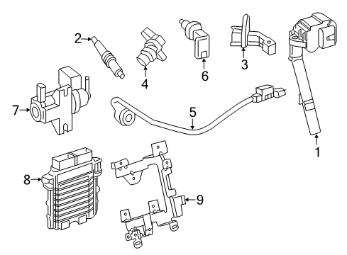 2018 Mercedes-Benz Metris Ignition System Diagram