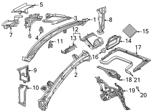 2021 Mercedes-Benz GLE53 AMG Powertrain Control Diagram 4