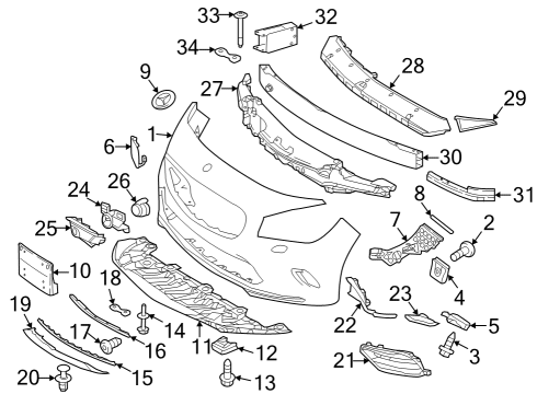 Backup Lamp Assembly Screw Diagram for 000000-001527