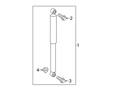 2018 Mercedes-Benz Sprinter 2500 Shocks & Components - Rear Diagram